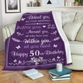 thumbnail image 2 of 30th Birthday Gifts for Women Men 30 Year Old Birthday Gifts 30 Year Blanket Gifts 30th Funny Gift Idea 30th Birthday Gift Ideas Gifts for 30 Year Old Female Male Women Men (30th Birthday, 50"x60"), 2 of 5