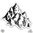 thumbnail image 1 of Mountains Adventure - 8" Vinyl Sticker - For Car Laptop I-Pad - Waterproof Decal, 1 of 1
