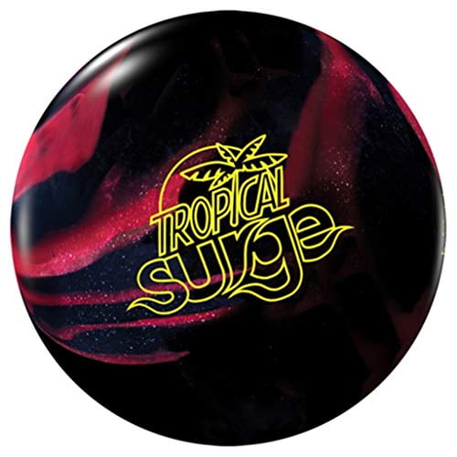 Bowling Products Tropical Surge Bowling Ball- Black/Cherry 14lbs