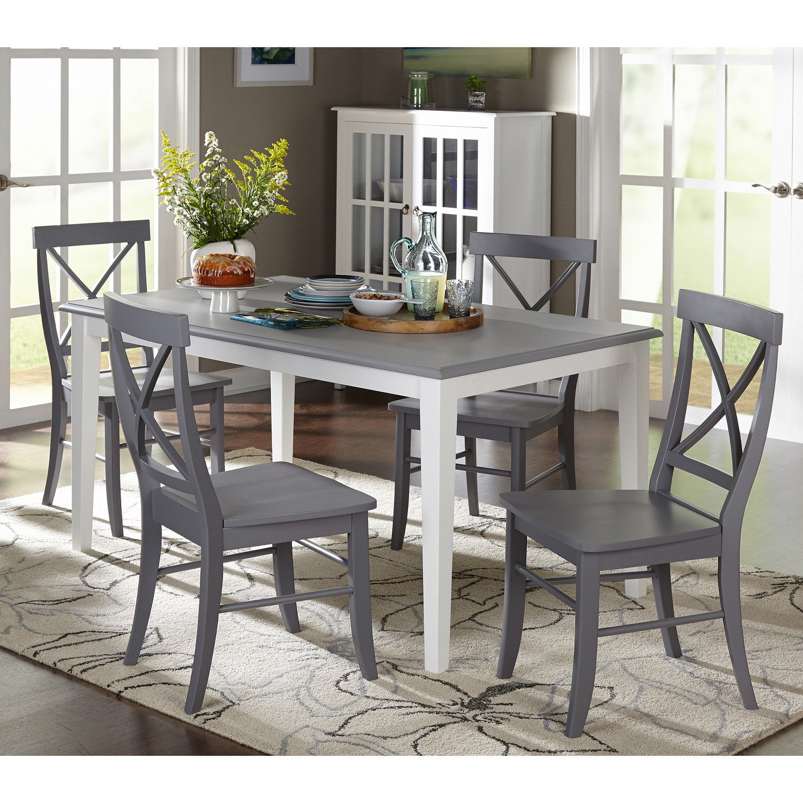 Helena 5 Piece Dining Table Set - Walmart.com