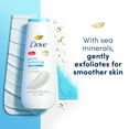 Dove Body Wash Gentle YPF5 Exfoliating With Sea Minerals 4 Count