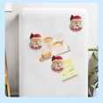 thumbnail image 1 of MORESEC New Year Christmas Fridge Stickers Gift Magnetic Stickers Three Dimensional Window Glass Stickers Decorations Deals of the Day Clearance Prime, Multicolor, 1 of 6