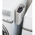 thumbnail image 4 of Lint Holder Bin for Laundry Room by A.J.A. & More | Space Saving Waste Bin with Magnetic Strip for Dryer, Washer, or Wall Mount (Off-White), 4 of 19