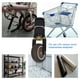 thumbnail image 4 of Universal plegable bicicleta de la bicicleta rueda auxiliar rueda antideslizante para 28-32 mm barra de tubo de asiento 360 grados Suministros de bicicletas Caster Negro Advancent OD019599-01, 4 of 7