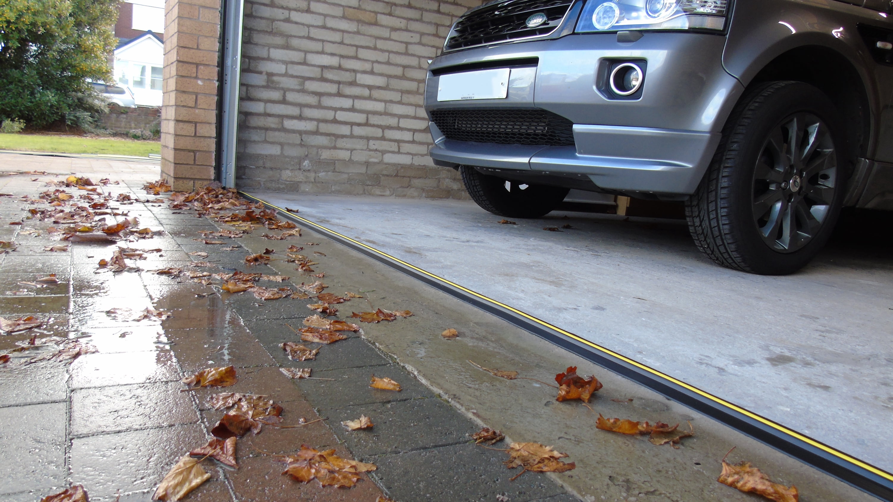 ½” High Garage Door Threshold Seal Kit 8’3” Length | Flexible PVC | Complete Kit Includes Adhesive | GaraDry