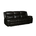 thumbnail image 2 of HomeRoots 366304 Brown Sofa - 86 x 36 x 40 in., 2 of 3