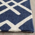thumbnail image 3 of Safavieh Cedar Brook 2'3" X 3'9" Handmade Jute Rug in Navy and Ivory, 3 of 7