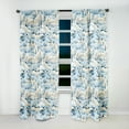 thumbnail image 2 of Designart "Winter's Tale In Scandinavian Scenery" Floral Blackout Curtain Single Panel, 2 of 4