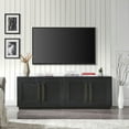 thumbnail image 3 of Evelyn&Zoe Tillman Rectangular TV Stand for TV's up to 75", Dark Blue, 3 of 6