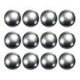 thumbnail image 1 of Unique Bargains Boules de Précision Diamètre 20mm G1000 Acier Inoxydable pour Roulements Lot de 12, 1 of 5