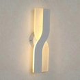 thumbnail image 4 of LED Wall Light, 12W LED Wall Lamp, Modern Decoration Lighting LED Wall Light Fixture for Living Room, Bedroom, Corridor Warm WhiteBlack 3000k, 4 of 5
