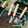 thumbnail image 4 of Pequeñas herramientas de jardín, 6 uds. Mini juego de herramientas de jardín, bonitas herramientas de jardinería, herramientas de jardinería para niños pequeños para interior del hogar, kit, 4 of 5