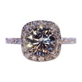 thumbnail image 1 of Kcodviy Exquisite Full Ring for Rings for 10-12 Women Engagement Ring Jewelry Rings Gifts Chunky Rings Packs of Rings Little Rings, 1 of 8