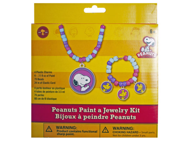 Paint A Jewelry Kit- Peanuts (156 Units Included)