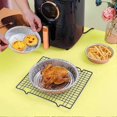 thumbnail image 5 of 50pcs Tin Foil Trays Heat-resistant Oil-proof Silver Color Heavy Duty Disposable Aluminum Foil Pie Pans Kitchen Supplies Xixi, 5 of 5