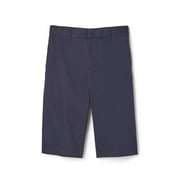 Boys Flat Front Adjustable Waist Shorts 14