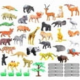 thumbnail image 2 of Misterolina Realistic Wild Plastic Mini Jungle Animals Figure Toys 53 Z7 For Childern, 2 of 7