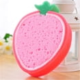 thumbnail image 4 of 4 esponjas de baño con diseño de frutas, ideales para el baño de los niños (estilo aleatorio)., 4 of 7