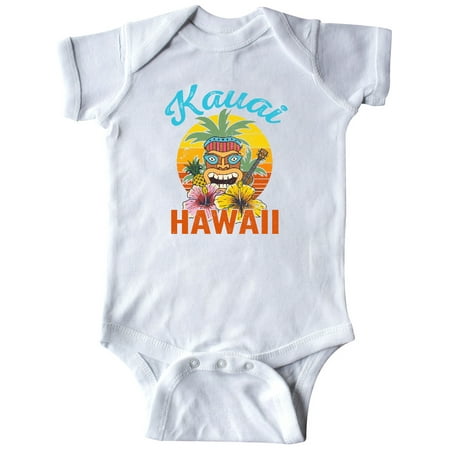 

Inktastic Kauai Hawaii Vacation Tiki Gift Baby Boy or Baby Girl Bodysuit