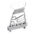 thumbnail image 2 of Cuatro Cuerdas Hueco Puente Bajo Eléctrico Puente Con Tornillos Set Sunnimix Jazz Guitar Tailpiece, 2 of 8