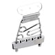 thumbnail image 2 of Cuatro Cuerdas Hueco Puente Bajo Eléctrico Puente Con Tornillos Set Sunnimix Jazz Guitar Tailpiece, 2 of 8