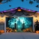 thumbnail image 5 of Banderas Decorativas De Halloween Para Garaje, Exterior E Interior, Artículos Para Fiestas, Letrero Decorativo Con Temática De Calabazas Y Murciélagos Terroríficos, 5 of 6
