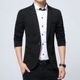 thumbnail image 2 of Traje casual para hombre, talla grande, chaqueta de traje pequeña, corte entallado para hombre Traje casual para hombre, talla grande, chaqueta de traje pequeña, corte entallado para hombre, 2 of 5