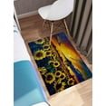 thumbnail image 5 of Area Rug, Salon Rugs, SuPrintedower Field Painting Rugs, View Rugs, SuPrintedower Rug, Corridor Rug, Sunset Landscape Rug, Luxury Rug, Farmhouse Rug, 3.9'x5.9' - 120x180 cm, 5 of 8