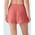 thumbnail image 3 of Hanes Originals Women’s SuperSoft Comfywear Rib Sleep Shorts Natural Cedar 2XL, 3 of 6