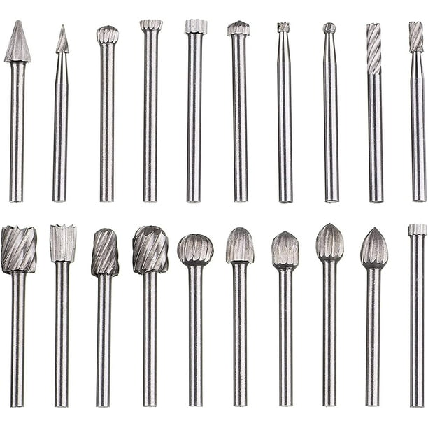 Wood carving burrs for cheap dremel