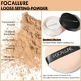 thumbnail image 6 of FOCALLURE Oil Control Loose Face Powder with Velour Powder Puff , Long-lasting & Lightweight Sets Foundation Makeup, Nude, 6 of 7