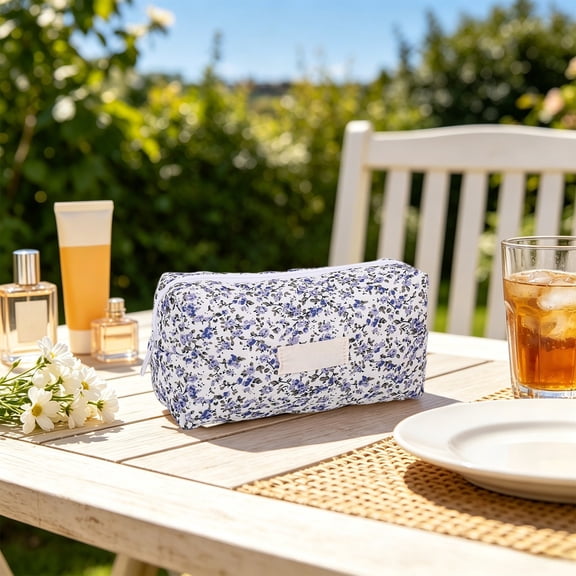 Travel Pouch, Cosmetic Holder, Storage Bag, Zipper Secure Fastening and Soft Lightweight Material for Weekends, Business Trips and Daily Outings.