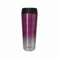 thumbnail image 2 of Termo Doble Pared de Acero Inoxidable Vaso Termico con Valvula 450 ml Morado, 2 of 4
