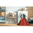 thumbnail image 2 of Ahgly Company Machine Washable Indoor Rectangle Transitional Mahogany Brown Area Rugs, 5' x 7', 2 of 7