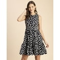 thumbnail image 2 of Moomaya Trendy Printed Cotton Sleeveless Tiered Dress - Stylish Summer Sundress, 2 of 9