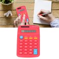 thumbnail image 1 of Pequeñas Mini Calculadoras De Mano De 8 Dígitos Con Pantalla LCD, Botón Sensible, Batería Solar, Doble Potencia Para Oficina, Escuela, Negocios, 1 of 7