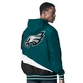 thumbnail image 2 of Men's G-III Sports by Carl Banks Midnight Green/Charcoal Philadelphia Eagles Dual Threat Reversable Full-Zip Hooded, 2 of 4