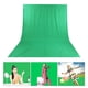 thumbnail image 4 of Tela De Fondo Chromakey De Pantalla Verde, Fondos De Fotografía Verdes Engrosamiento Duradero Con Clip Para Vídeo Para Estudio Fotográfico, 4 of 7