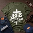 thumbnail image 3 of Jollimate Jesus Changed My Life Shirt, Men's Jesus Tee, Religious Gift For Him, Faith Gift, 3 of 6