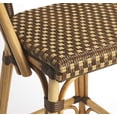 thumbnail image 6 of Brown - Light Brown -  - Rattan, woven plastic (carrie pattern) - BUTLER LILA RATTAN BARSTOOL, 6 of 9