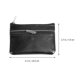thumbnail image 4 of Black Multifunction Wallet Organize Money Women 10*7 Cm Simple Zipper 1Pack, 4 of 4