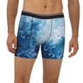 thumbnail image 2 of Disketp Abstract Ocean Waves Men's Boxer Briefs Men’s Underwear Boxer Briefs for Men, 2 of 7