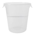 thumbnail image 1 of Rubbermaid FG572424CLR 8 qt Round Storage Container - Clear Poly, 1 of 1