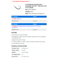 thumbnail image 2 of A/C Discharge Hose - Compatible with 1987 - 1988 Ford F-250 4.9L 6-Cylinder, 2 of 2