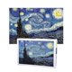 thumbnail image 1 of TOYANDONA Starry Night Jigsaw 1000 Pieces Jigsaw Puzzle for Fun Oil Painting Jigsaw for Adult without Frame (Colorful), 1 of 3
