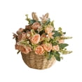 thumbnail image 2 of Seagrass Belly Basket with Handles Woven Storage Basket for Plant Pot Laundry Toy Storage Decorative Basket for Living Room Bedroom Picnic Grocery Basket, 2 of 7