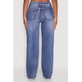 thumbnail image 5 of Womens WAX Straight Whiskered Jeans, 5 of 5