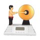 thumbnail image 2 of Digital Alarm Clock - Perfect for Heavy Sleepers, with Gong Stick and Screen Backlight, 2 of 5