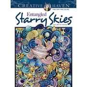 DR ANGELA PORTER Creative Haven Entangled Starry Skies Coloring Book Creative Haven Coloring Books Paperback 0486846687 9780486846682 Dr. Angela Porter