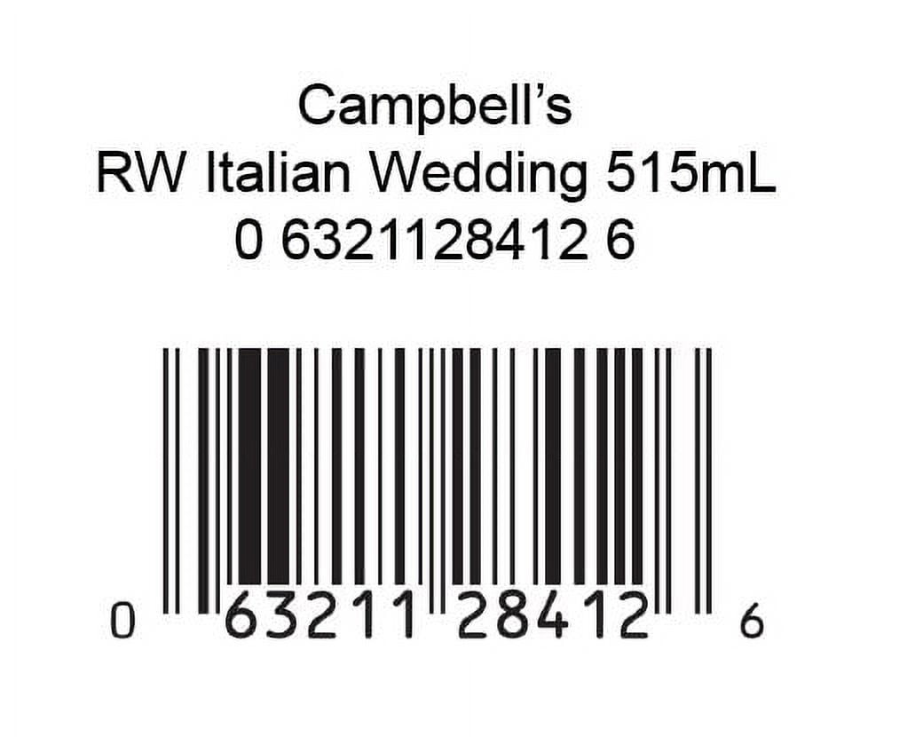 Campbell's® Ready to Serve Italian Wedding Soup, Shelf Stable, Ready to Serve Soup (515 mL)